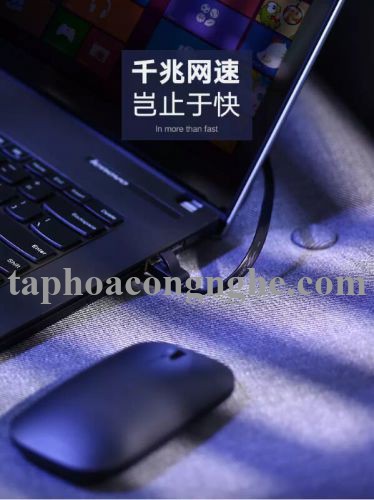 Ugreen 50190 0.5M màu Đen Cáp mạng LAN cat6 Đầu bấm kim loại NW101 30050190